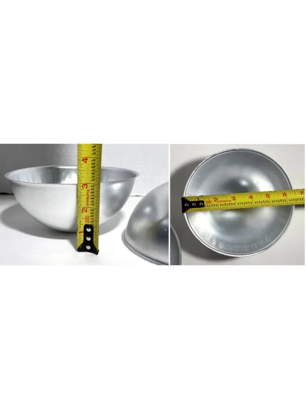 2 Dome Bomb Mold Cake Pan Round Shape Curve Bake Half Dessert Mousse Hemisphere